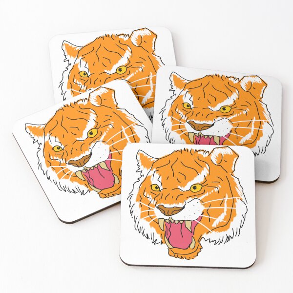 Item preview, Fierce Tiger Face designed and sold by Ceelinoet.