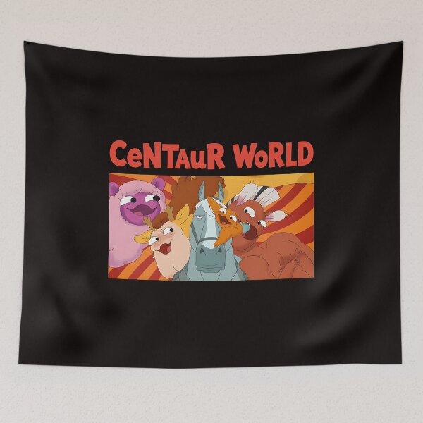 Item preview, CeNtaurWORLD Characters Rainbow Stripe Art designed and sold by NoxArtis.