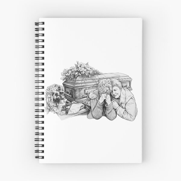 Item preview, Funeral Grief designed and sold by Naux | Design & Illustration.