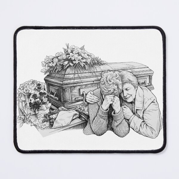 Item preview, Funeral Grief designed and sold by Naux | Design & Illustration.