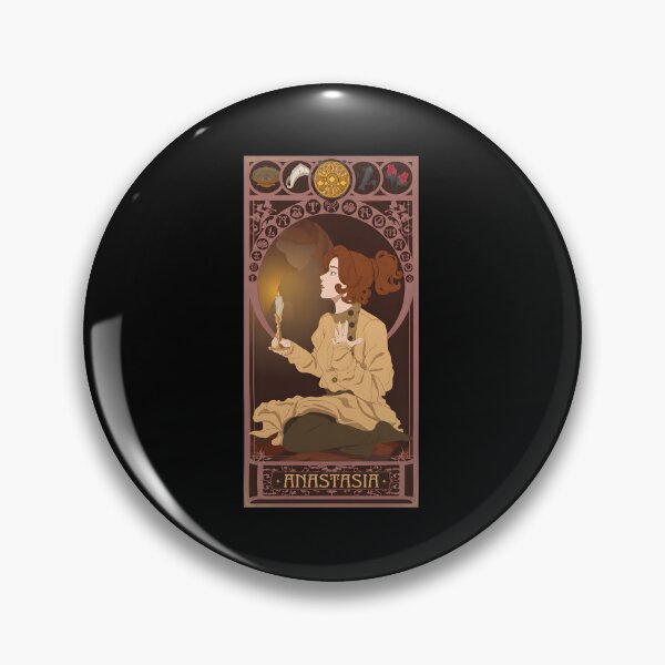 Item preview, Anastasia Candle Art Nouveau designed and sold by KarienaleeKk.