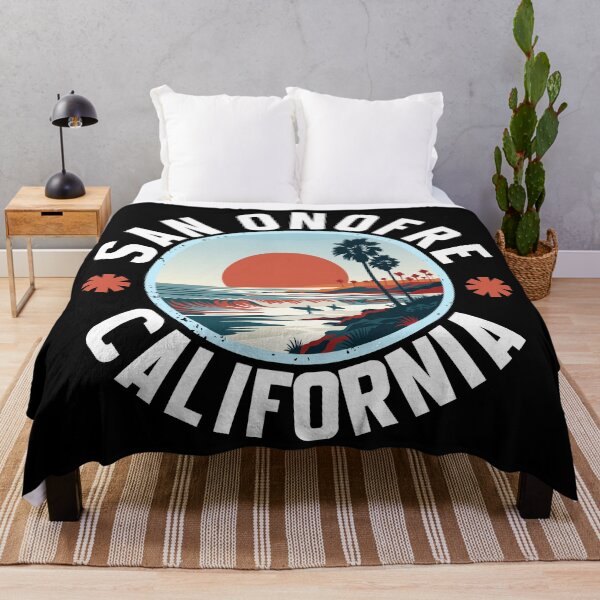 Item preview, San Onofre – California (with White Lettering) designed and sold by VelvetRoom.