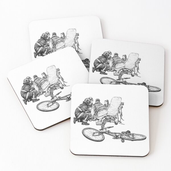 Item preview, Bicycle Accident designed and sold by Naux | Design & Illustration.