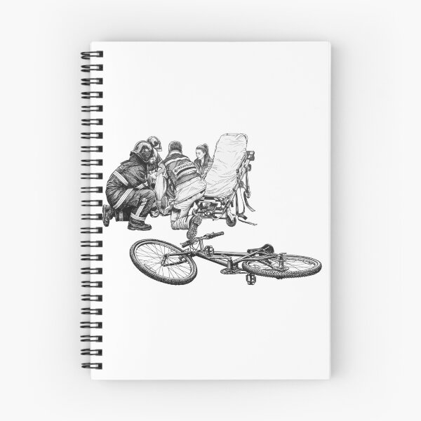 Item preview, Bicycle Accident designed and sold by Naux | Design & Illustration.