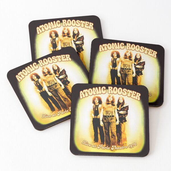 Item preview, Atomic Rooster Live Paris Theatre 1970 Retro Art designed and sold by QueenLeachqq.