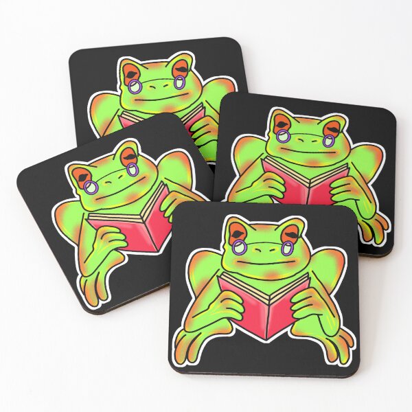 Item preview, Frog Reading a Book designed and sold by Ceelinoet.