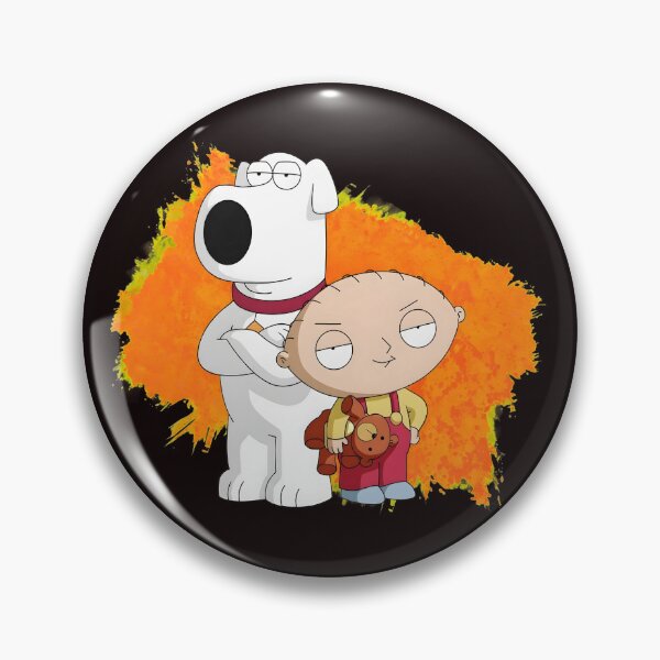 Item preview, Brian & Stewie Animated Pals Art designed and sold by QueenLeachqq.