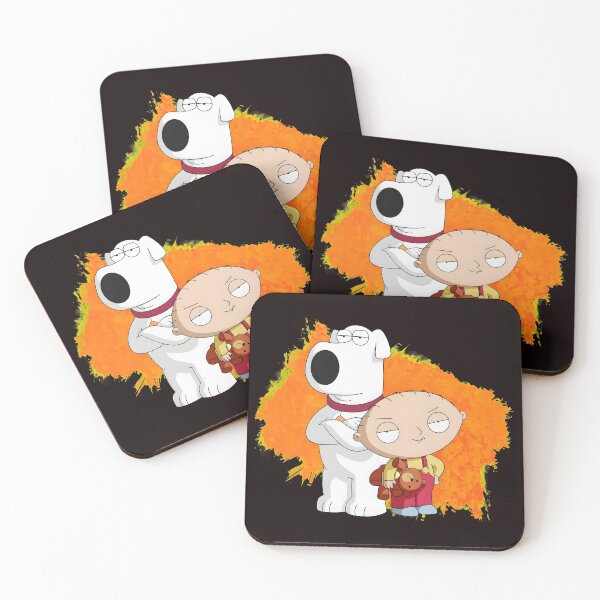 Item preview, Brian & Stewie Animated Pals Art designed and sold by QueenLeachqq.