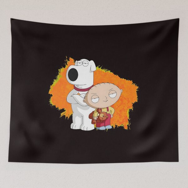 Item preview, Brian & Stewie Animated Pals Art designed and sold by QueenLeachqq.