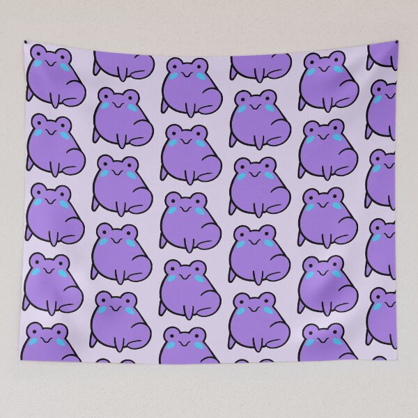 Item preview, Silly Purple Frog designed and sold by BubbleComet.