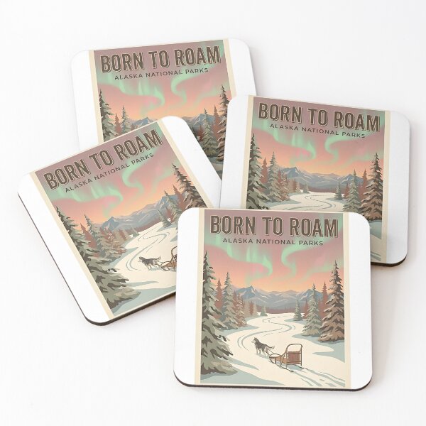 Item preview, Siberian Husky Born to Roam designed and sold by PictoVibe.