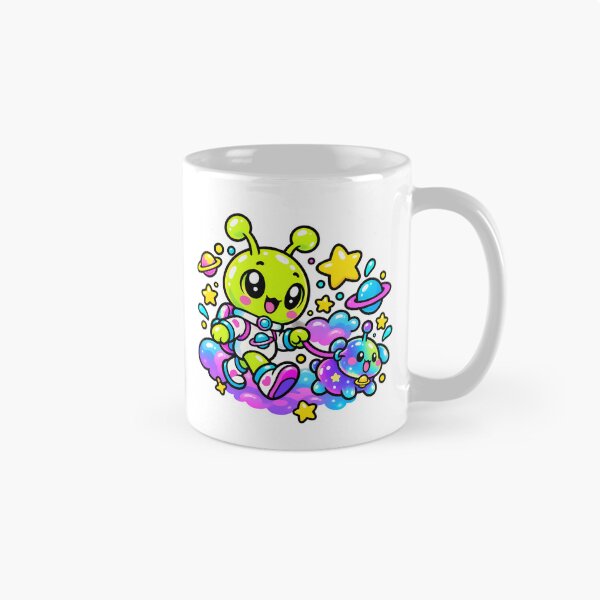 Item preview, Cute Space Alien Walking Cosmic Pet designed and sold by Thai Vibe Studio.