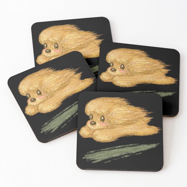 Item preview, A Toy Poodle Running at Full Speed designed and sold by Toru Sanogawa.