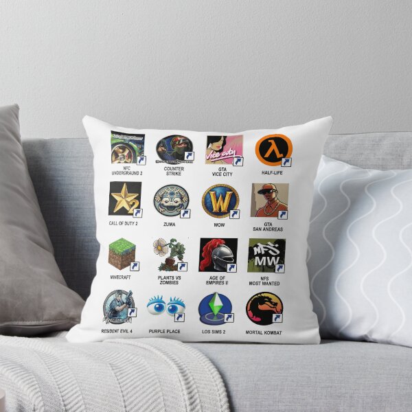 Item preview, Retro Gaming Icons Collage 2000s designed and sold by Zyphero.