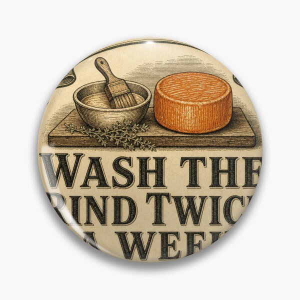 Item preview, Wash the Rind Twice a Week Artisan Cheese designed and sold by BoosterShop.