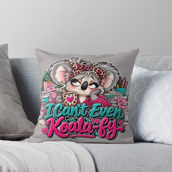 Item preview,  I Can't Even Koala-fy – Overwhelmed Koala Humor designed and sold by Searching ideas.