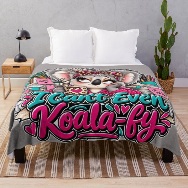 Item preview, I Can't Even Koala-fy – Overwhelmed Koala Humor designed and sold by Searching ideas.