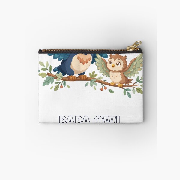Item preview, Papa Owl First Flight Fathers Day designed and sold by ThreeFlyingAces.