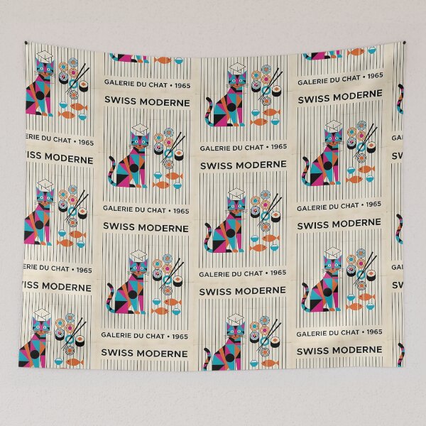 Item preview, Bengal Cat Sushi Chef designed and sold by PictoVibe.