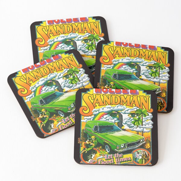Item preview, Holden Sandman Retro Psychedelic Van Art designed and sold by Ahkamnash.