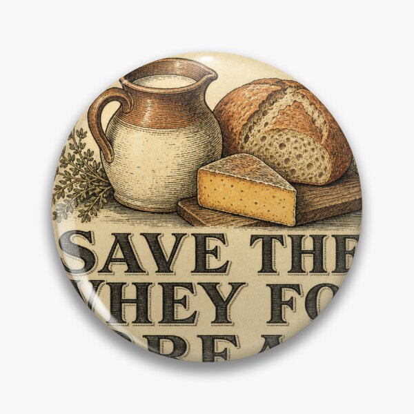 Item preview, Save the Whey for Bread DIY Cheese Kitchen designed and sold by BoosterShop.