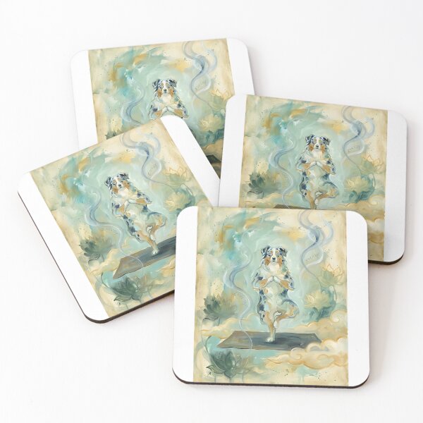 Item preview, Australian Shepherd Yoga Instructor designed and sold by PictoVibe.