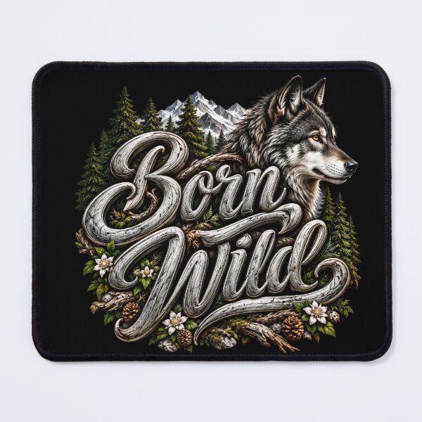 Item preview, Born Wild – Alpine Wolf Spirit designed and sold by DansCreations42.