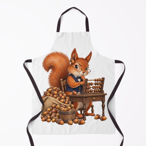 Item preview, Squirrel Saving for Snack Time designed and sold by Wonderwoven Studio.