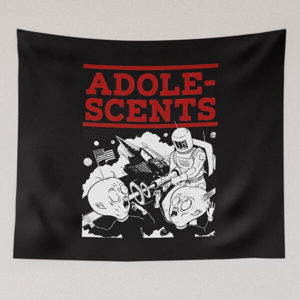 Item preview, Adolescents Manifest Density Retro Sci-Fi Art designed and sold by Gamaza-Eggs.