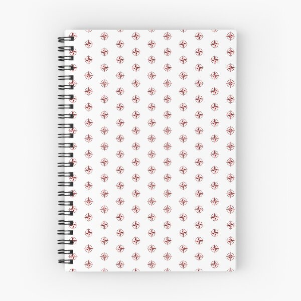 Item preview, Dark Red Nautical Compass Star Rose Design designed and sold by pattern-archive.
