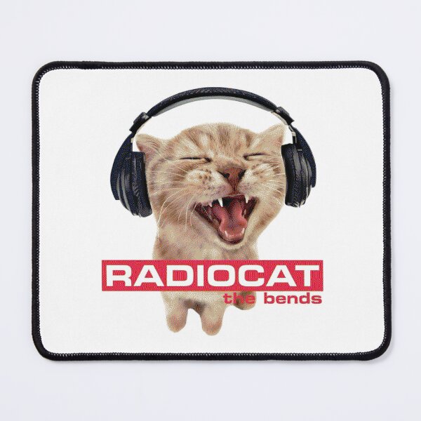 Item preview, Radiocat The Bends Headphones Cat designed and sold by Zyphero.