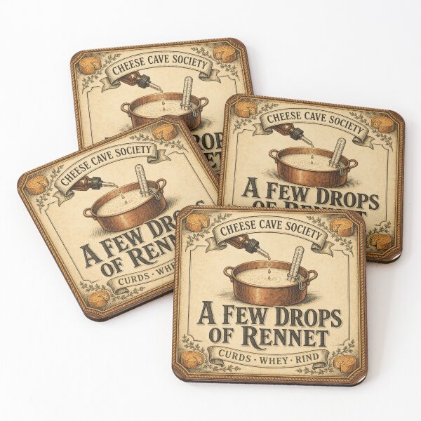 Item preview, A Few Drops of Rennet Homemade Cheese designed and sold by BoosterShop.
