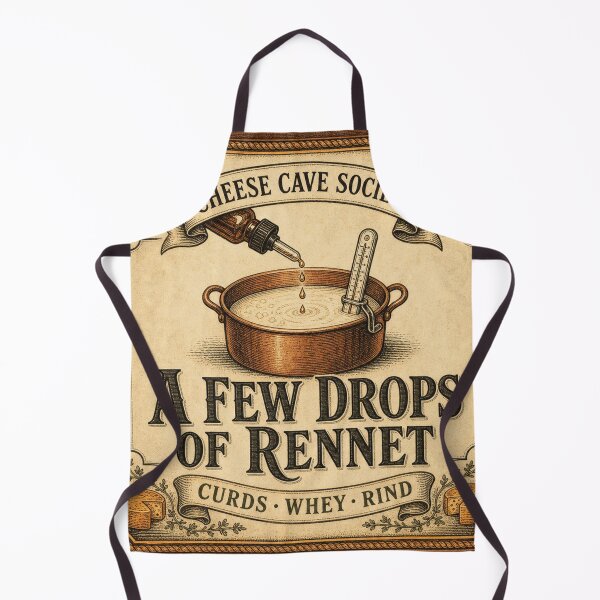 Item preview, A Few Drops of Rennet Homemade Cheese designed and sold by BoosterShop.