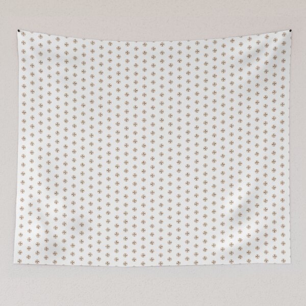 Item preview, Brown Nautical Compass Star Rose Design designed and sold by pattern-archive.