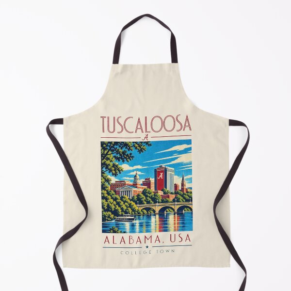 Item preview, Tuscaloosa, Alabama, USA [Pop Art Urban Illustration] designed and sold by elektronen.