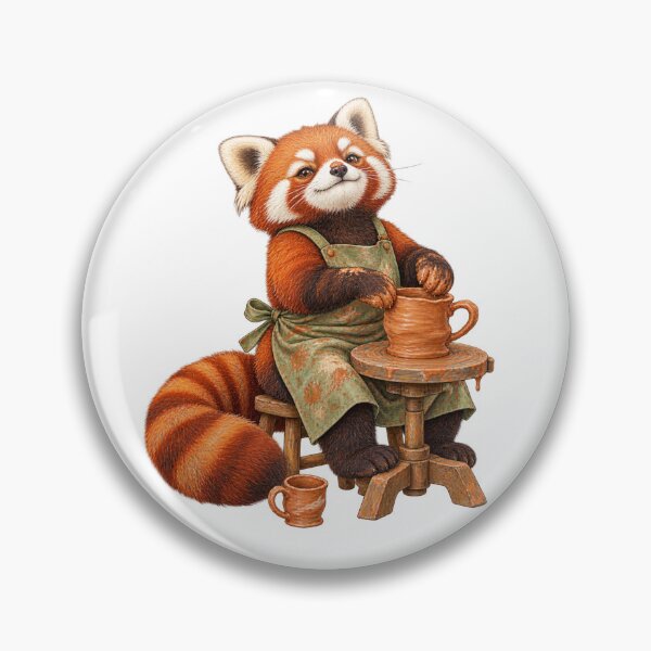 Item preview, Red Panda Made a Masterpiece designed and sold by Wonderwoven Studio.
