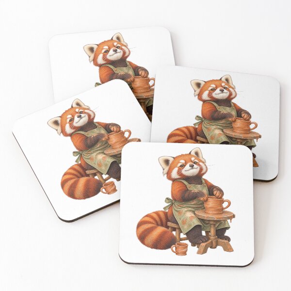 Item preview, Red Panda Made a Masterpiece designed and sold by Wonderwoven Studio.