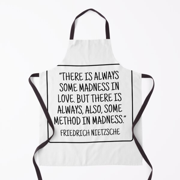 Item preview, Some Madness in Love - Friedrich Nietzsche Quote designed and sold by 4ever-Undaunted.