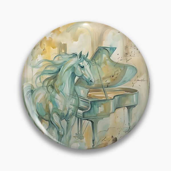 Item preview, Arabian Horse Piano Virtuoso designed and sold by PictoVibe.