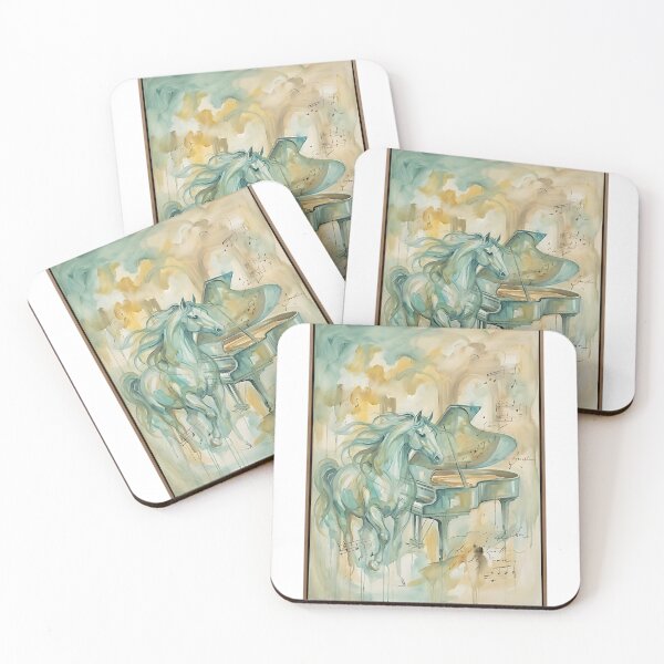 Item preview, Arabian Horse Piano Virtuoso designed and sold by PictoVibe.