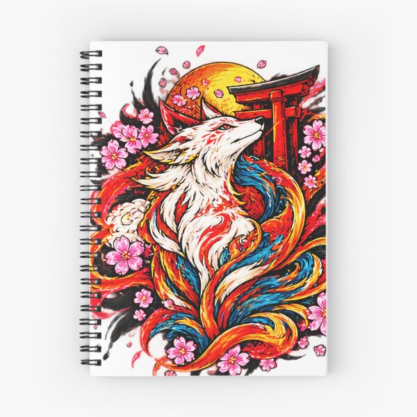 Item preview, Kitsune Nine Tailed Fox designed and sold by CecilRowell.