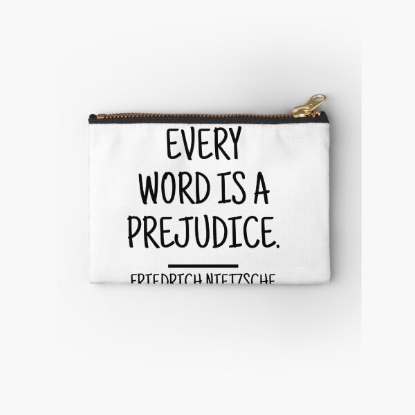 Item preview, Every Word Is a Prejudice - Friedrich Nietzsche Quote designed and sold by 4ever-Undaunted.