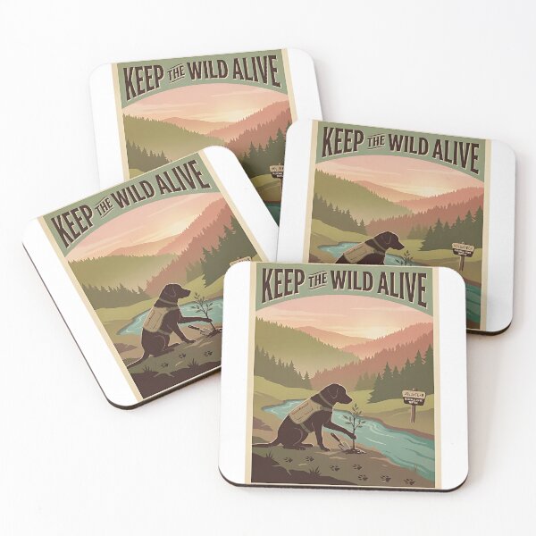 Item preview, Labrador Forest Conservation Hero designed and sold by PictoVibe.