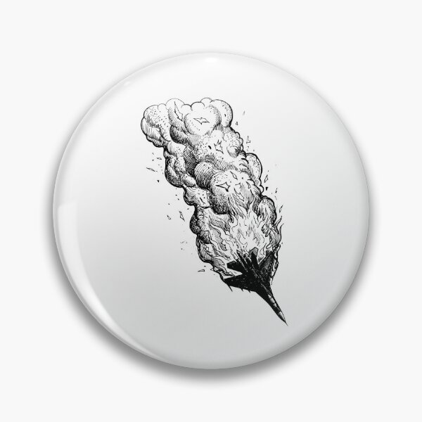 Item preview, Flaming Jet designed and sold by Naux | Design & Illustration.