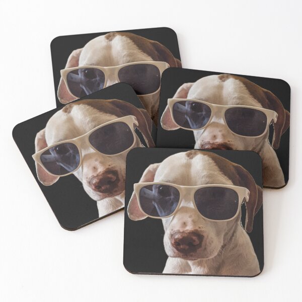 Item preview, Pitbull in Sunglasses designed and sold by YHWH Photography.