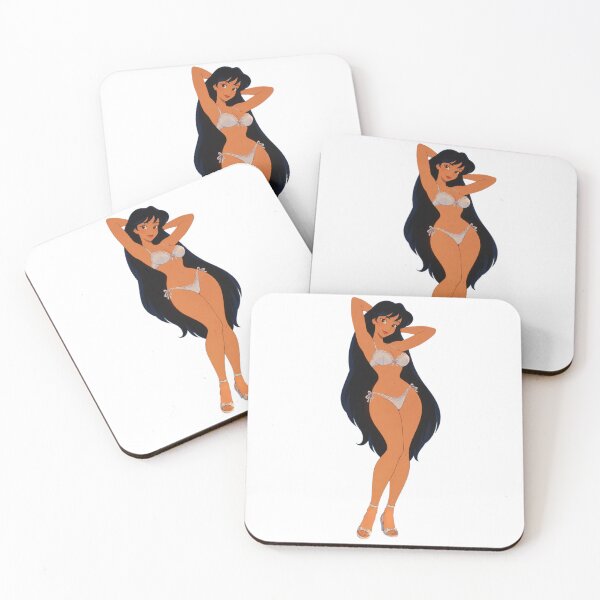 Item preview, Black Haired Cartoon Pin-Up – Retro Glamour designed and sold by  Hollow Moon Studios..