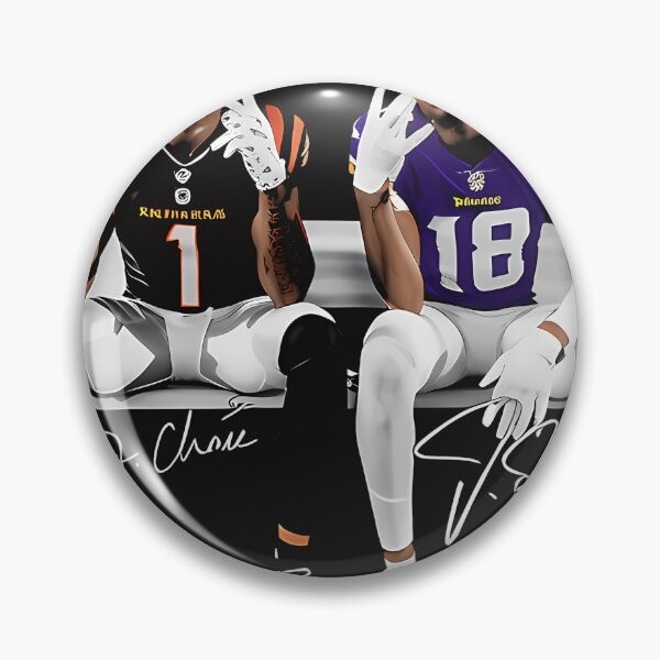 Item preview, Justin Jefferson Ja Marr Chase designed and sold by MichaelVSliger8.