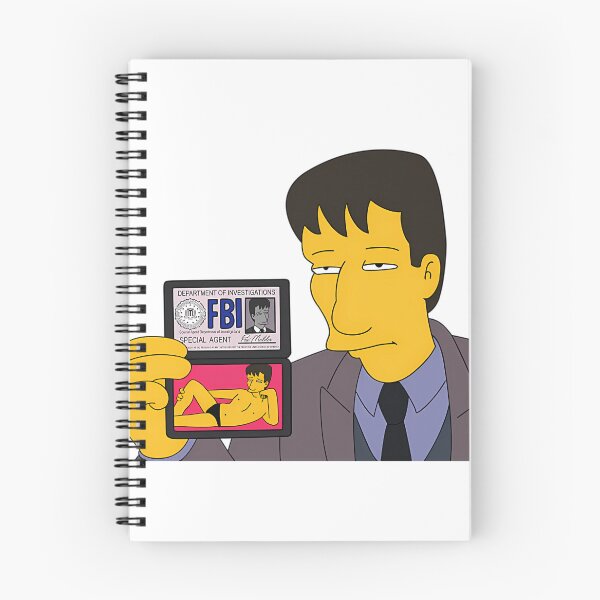 Item preview, Agente Mulder del FBI designed and sold by MiraBelleFinds.