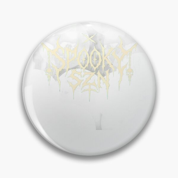 Item preview, Spooky Szn Death Metal Style Skull Grunge Halloween Graphic designed and sold by AnnieGreene1.