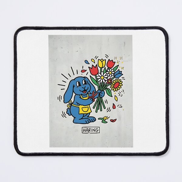 Item preview, French Lop Rabbit Flower Shop designed and sold by PictoVibe.